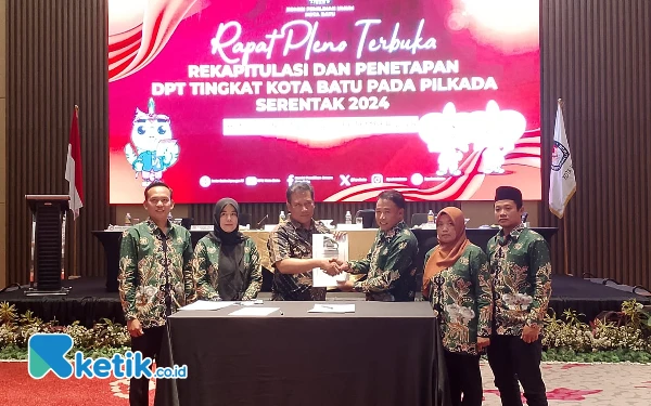 KPU Kota Batu Tetapkan DPT Sebanyak 166.942 Pemilih untuk Pilkada 2024