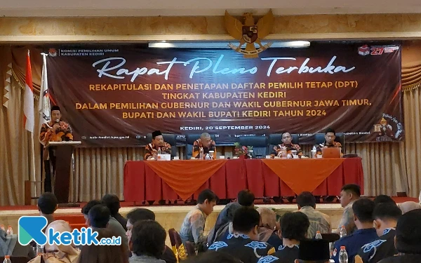 Thumbnail Pilkada 2024, KPU Kabupaten Kediri Tetapkan DPT Sebanyak 1.254.964 Pemilih