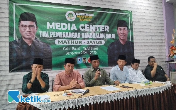 Tim Pemenangan Paslon Mathur-Jayus di Pilbup Bangkalan Resmi Diumumkan