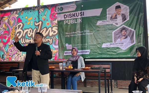 Wujudkan Pilkada Damai, HMI Korkom UIN Malang Gelar Diskusi Publik