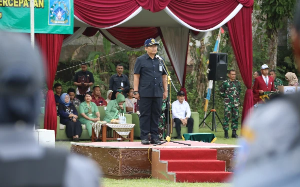 Thumbnail Berita - Pjs Bupati Sleman Buka TMMD Sengkuyung Tahap IV Kodim 0732/Sleman di Hargobinangun Pakem