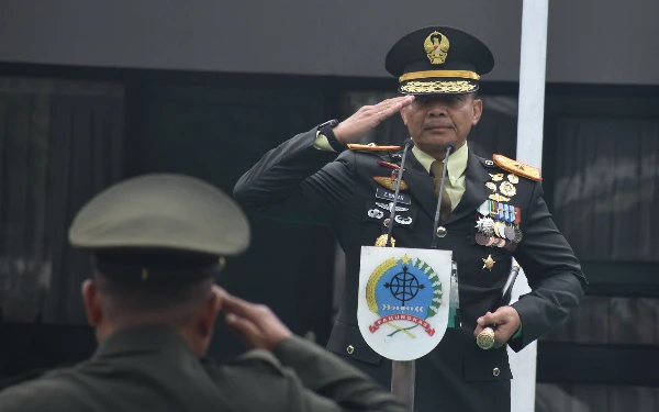 Thumbnail Berita - HUT ke-79 TNI, Danrem 072/Pamungkas Yogyakarta Ingatkan Netralitas TNI Jelang Pilkada