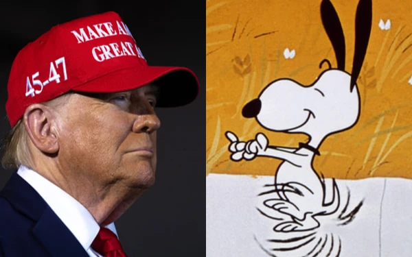 Thumbnail Berita - Kontroversi Muncul Setelah Akun Penggemar Snoopy Posting Dukungan untuk Trump