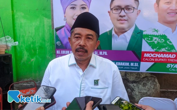 Thumbnail DPC PKB Gelar Konsolidasi Menangkan Cagub Jatim Luluk-Lukman di Trenggalek