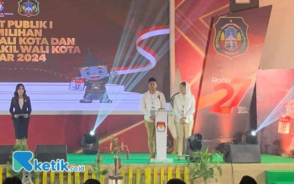 Thumbnail Berita - Debat Perdana Pilwali Blitar 2024: Ibin-Elim Komitmen Zero Stunting dan Kota Berbasis Industri