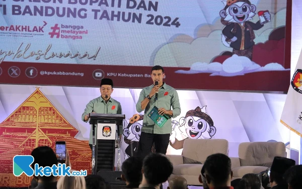 Cawabup Bandung Ali Syakieb Ungkapkan Pengalaman Pertama Ikut Debat Publik