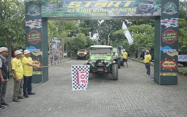 Thumbnail Berita - Off Road Jelajah Bumi Dilepas Langsung Pjs Bupati Asahan