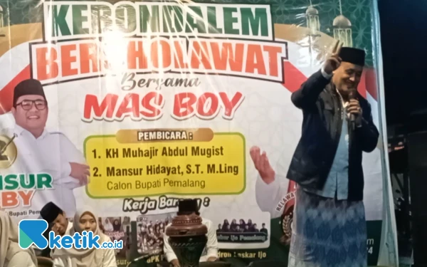 Thumbnail Berita - Kebondalem Bersholawat bersama Masboy, Mansur: Satu Sholawat Dibalas 10 Kali Lipat