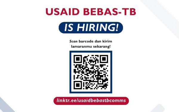 Thumbnail Berita - USAID Buka Lowongan Kerja Program Eliminasi dan Bebas TB, Cek!