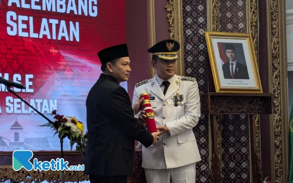 Thumbnail Berita - Cheka Virgowansyah Resmi Dilantik Jadi Pj Wali Kota Palembang