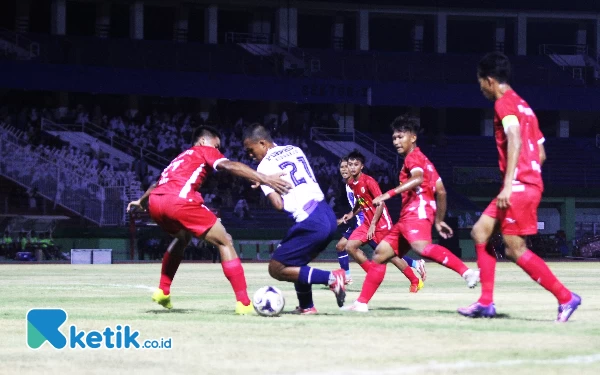 Thumbnail Miko Tajam dan Yoga Gemilang, Sepak Bola Porprov Sidoarjo Berhasil Pulangkan Mojokerto