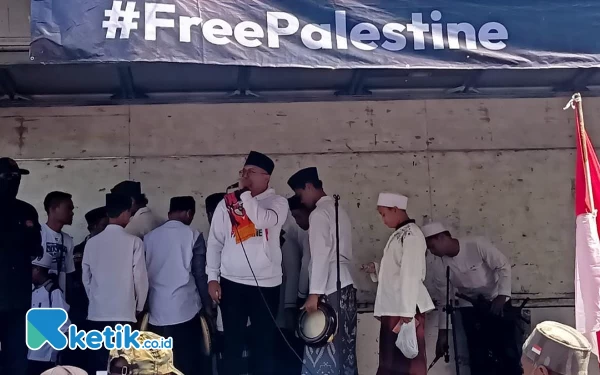 Thumbnail Sapma Pemuda Pancasila Kabupaten Malang Peduli Palestina, Himpun Donasi Rp 12 Juta