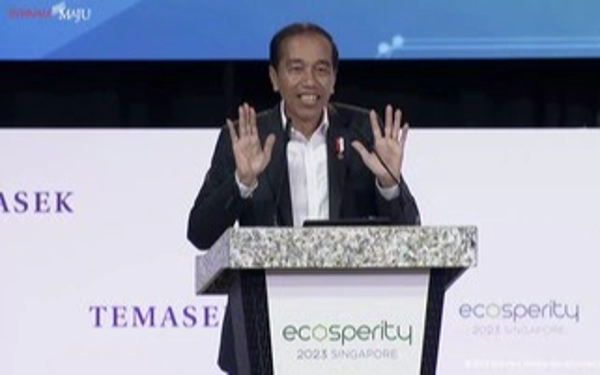 Kelakar Jokowi di Hadapan Para Investor di Singapura: Siapa Pemenang Pilpres?