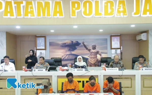 Thumbnail Berita - Polda Jatim Bongkar Sindikat TPPO, 6 PMI Dipulangkan