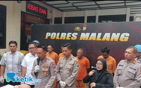 Thumbnail Polres Malang Bekuk Empat Perampok Rumah Pegawai Koperasi, Dua Masih Buron