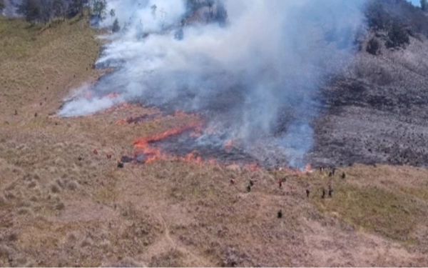 Thumbnail Berita - Polda Jatim Limpahkan Berkas Kasus Kebakaran Bromo ke Kejaksaan