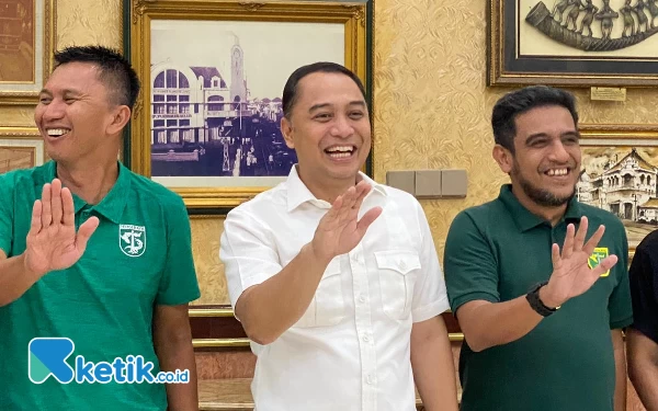 Thumbnail Berkat Eri Cahyadi ke Jakarta, Persebaya Diizinkan Berlaga di GBT 