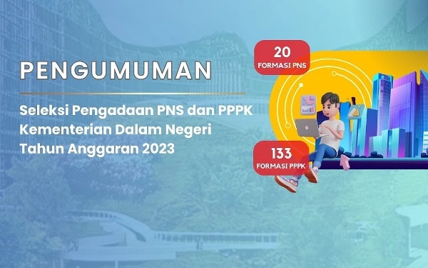 Thumbnail Berita - Kemendagri Buka Lowongan Kerja Posisi ASN dan PPPK di 2023, Ini Persyaratan Lengkapnya