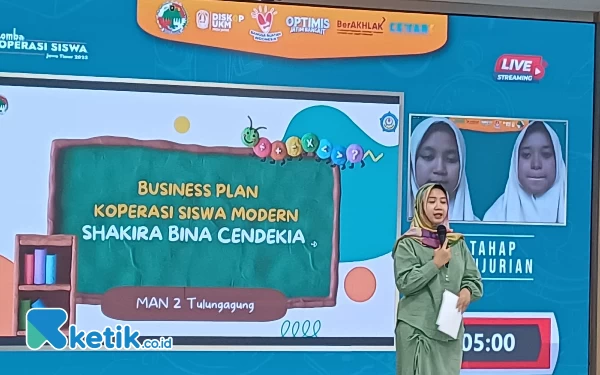 Peringati Harkopnas ke-76, Dinas Koperasi Jatim Gelar Lomba Koperasi Siswa