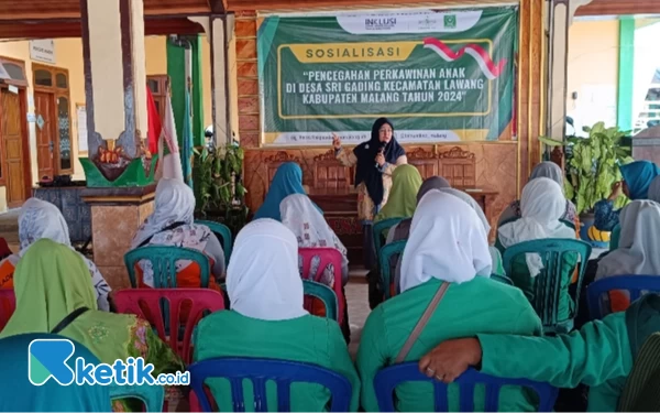 Cegah Perkawinan Anak, Lakpesdam dan Fatayat NU Kabupaten Malang Sosialisasi di 2 Desa