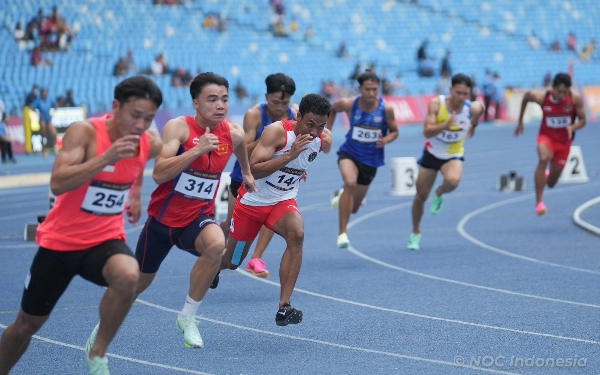 Cedera, Lalu Zohri Batal Tampil di Final 100 Meter SEA Games 2023