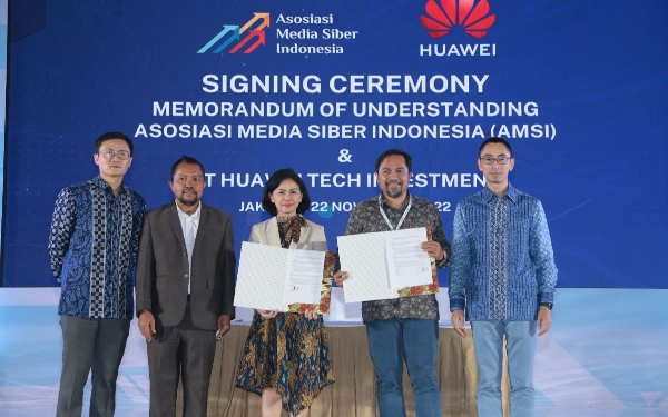 Thumbnail Huawei dan AMSI Bersinergi Tingkatkan Kecakapan Digital Media Siber