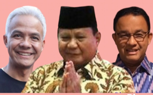 Thumbnail Elektabilitas Prabowo Ungguli Ganjar dan Anies