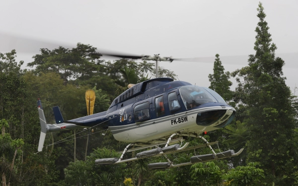 Fly Bali dan Mason Adventures Hadirkan Tur Helikopter  Mengitari Gunung