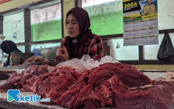 Thumbnail Berita - Virus LSD Tak Pengaruhi Harga Daging Sapi di Pacitan