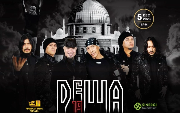 Thumbnail Dewa 19 Gelar Konser Amal for Palestina di Hedon Estate Surabaya, Catat Tanggalnya!