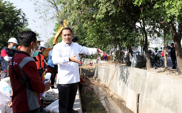 Thumbnail Musim Hujan, Pemkot Surabaya Siapkan 6 Rumah Pompa Air 