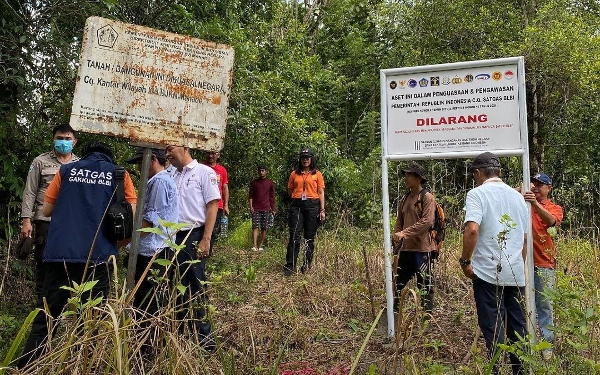 Satgas BLBI Sita Aset Tanah di Bandar Lampung Senilai Rp149 Miliar