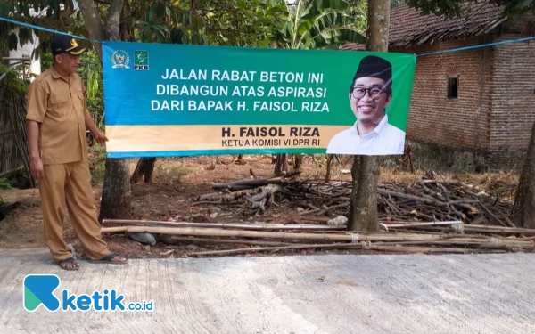 Faisol Riza Inisiasi Pembangunan Jalan Desa di Probolinggo, Warga Nyatakan Terima Kasih