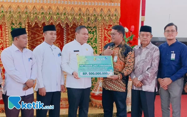 Thumbnail Berita - Bank Aceh Salurkan Zakat Rp 500 Juta ke Baitul Mal Abdya