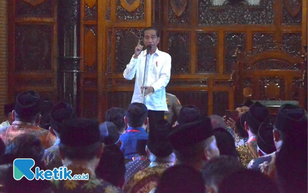 Cegah Sengketa Tanah Wakaf, Presiden Jokowi Serahkan Seribu Sertifikat Tempat Ibadah, Sekolah, dan Ponpes