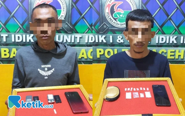 Thumbnail Berita - Miliki Sabu, Dua Pemuda Babahrot Abdya Ditangkap Polisi