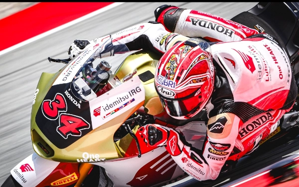 Thumbnail Hasil Kualifikasi Moto2 GP Mandalika, Tantangan Besar Mario Aji di Balapan Kandang