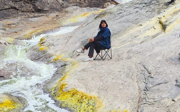 Thumbnail Di Ijen Geopark Bondowoso Ada Aliran Sungai yang Tak Bisa Dihuni Fauna Air