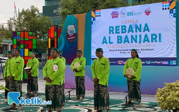 Thumbnail Rangkul Anak Muda, Masjid Al-Akbar Gelar Lomba Hadrah Albanjari