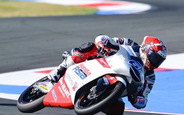 Thumbnail Hasil Moto3 GP Belanda 2023, Mario Aji Finis Ke-23