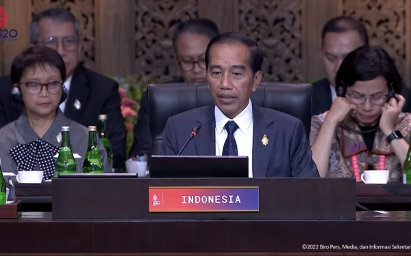 Thumbnail Buka KTT G20, Jokowi Pamer Konsep Demokrasi Indonesia