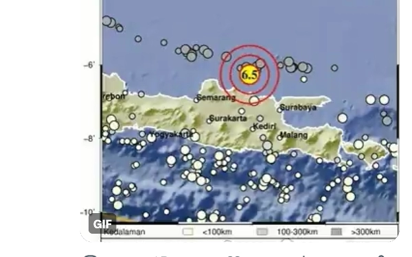 Thumbnail Berita - Gempa 6,6 Magnitudo di Tuban, Warga Surabaya Panik