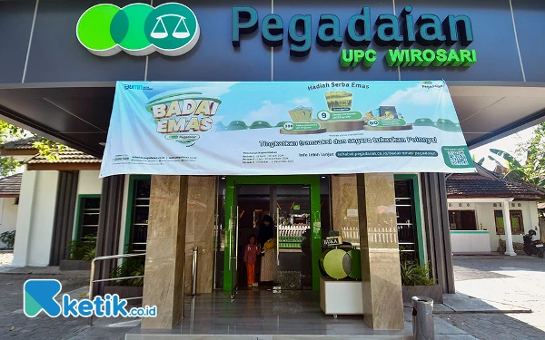 Thumbnail Dari website www.pegadaian.co.id, hingga 7 Maret 2024, jumlah total outlet Pegadaian tercatat mencapai 4.092 unit dengan nasabah lebih dari 24 juta. (Foto: Achmad Fazeri/Ketik.co.id)