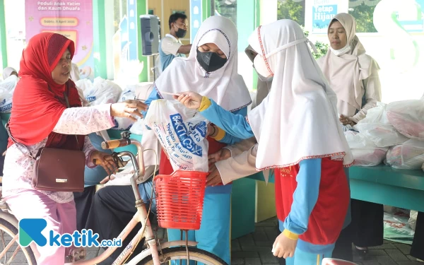 Yayasan Al Muslim Gelar Baksos Gunakan Konsep Drive Thru