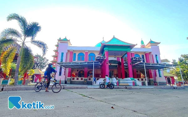 Thumbnail Asal Usul Masjid Mirip Pagoda di Palembang, Rawa-rawa yang Disulap Para Tionghoa-Muslim