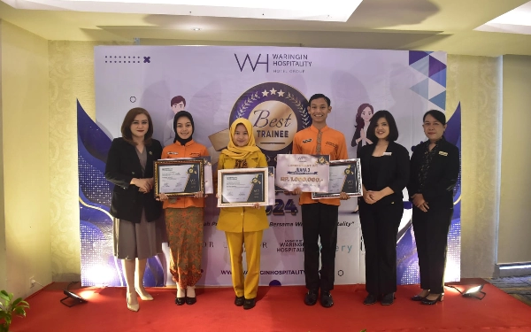 Thumbnail Dukung Pendidikan Perhotelan, Waringin Hospitality Beri Beasiswa Bagi Best Trainee OJT