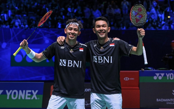 Thumbnail Jelas Final Lawan Ahsan/Hendra, FajRi: Lawan Legenda Tidak Pernah Mudah