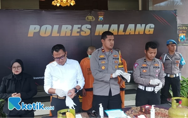 Thumbnail Berita - Komplotan Pengoplos Gas Elpiji Subsidi Diringkus Polres Malang