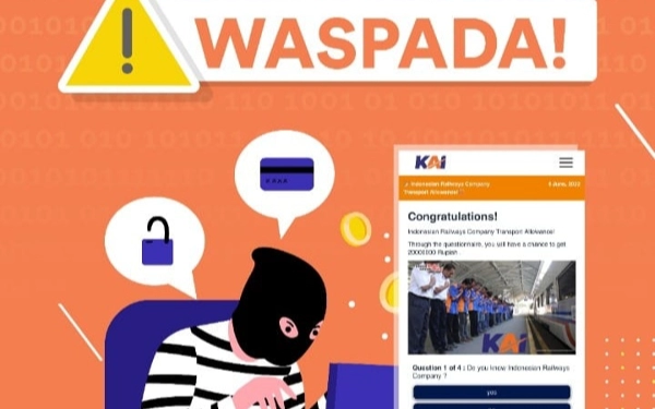 Thumbnail Marak Penipuan Berkedok Promo KAI, Masyarakat Diminta Waspada