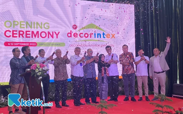 Diikuti 100 Tenant Dekorasi Terkini, Decorintex 2023 Resmi Dibuka